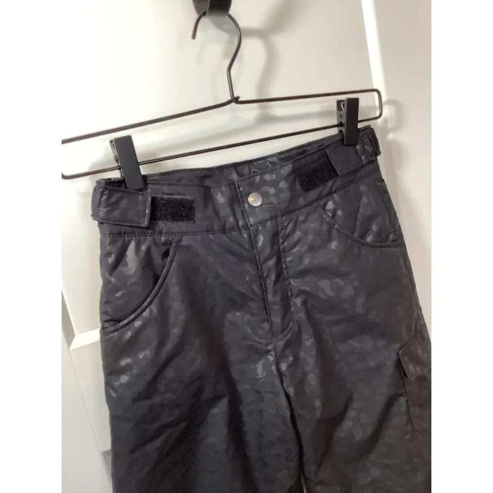 Columbia Sportswear Girls Starchaser Peak II Snow Pants Black Size‎ Small 7/8